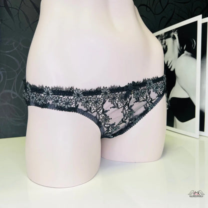 Černé květinové krajkové kalhotky Elegantní Kalhotky Kiah od Agent Provocateur