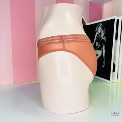 Keramická socha ženského dolního těla v oranžovém prádle Elegantní Kalhotky