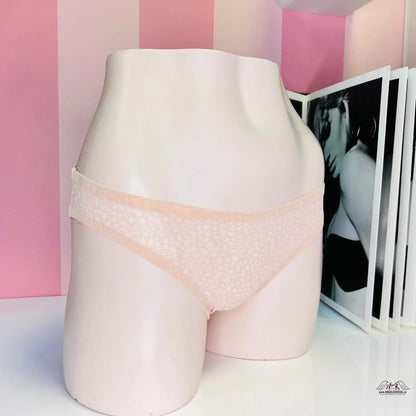 Bílá váza s růžovým a bílým obrázkem na elegantních kalhotkách Agent Provocateur