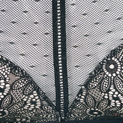Elegantní luxusní černá krajková braletka od Victoria’s Secret