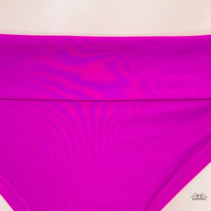 Magenta vysoké plavkové dno Elegantní Plavky pro Ženy od Značkyprvní
