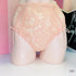 Růžové květinové krajkové vysoké tanga Victoria’s Secret pro styl a komfort