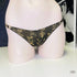 Elegantní tanga Leoni Black and Gold kombinující luxus a sofistikovanou krásu