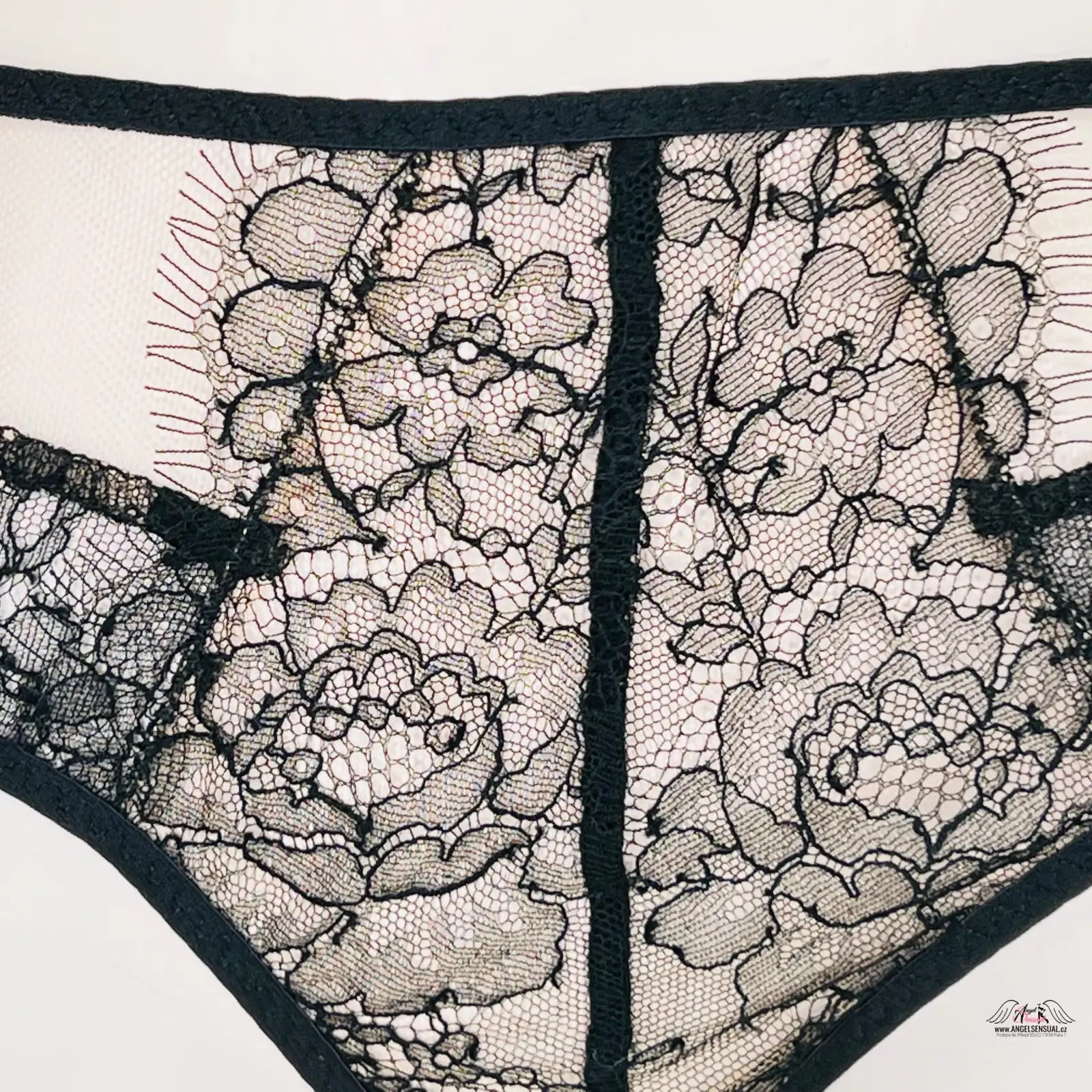 Fantazia Luxusní Kalhotky s Květinovou Krajkou pro elegantní vzhled a komfort
