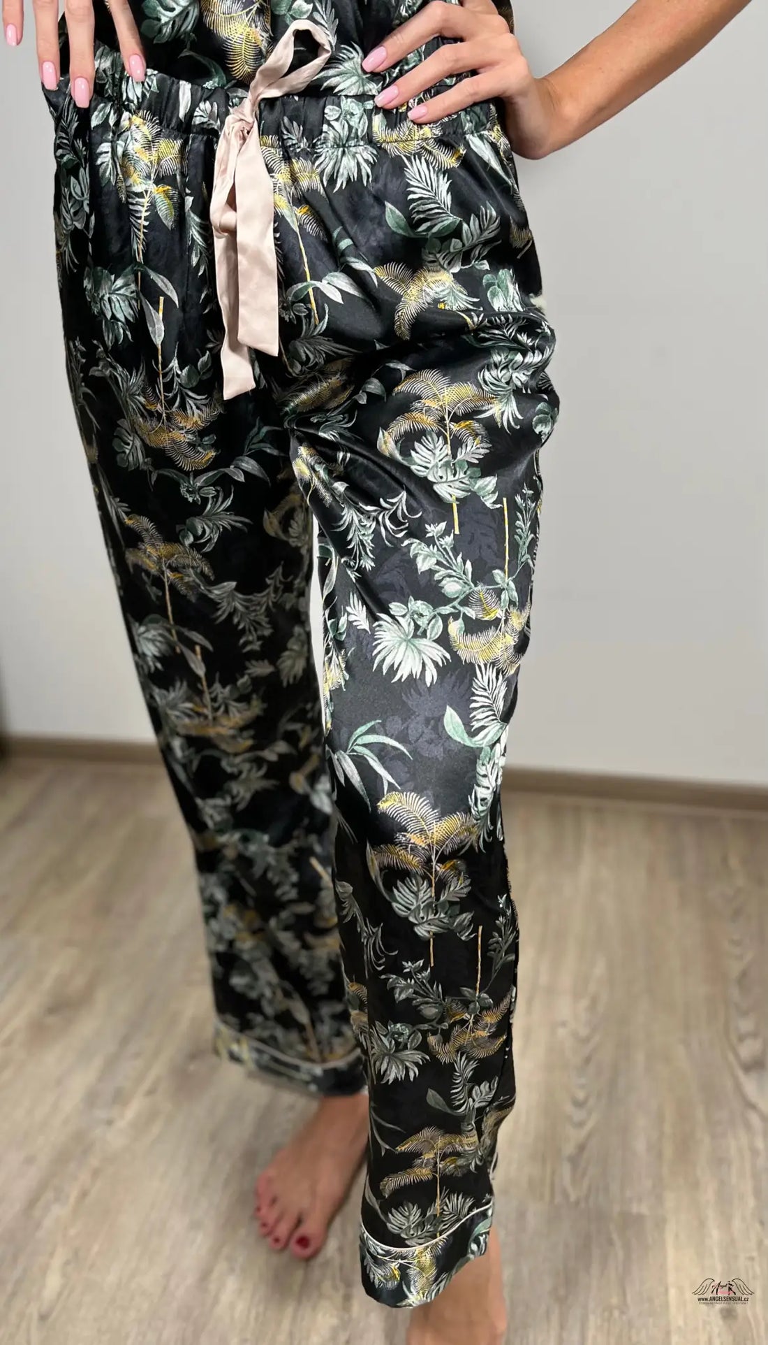 Hebké noční kalhoty - L / Zelená / Nové se štítky - Pyžamové Victoria’s Secret