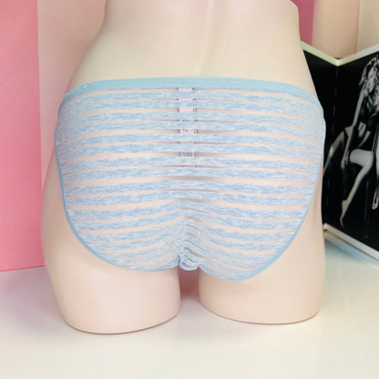 Kalhotky s nápisem kolem pasu - S / Modrá / Nové se štítky - Victoria’s Secret