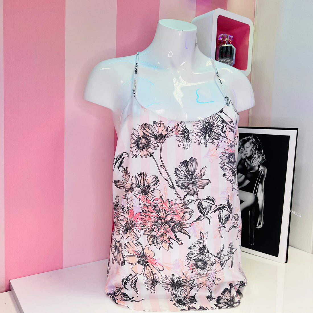 Košilka se vzory - Růžová / M / Nové štítky - Victoria’s Secret