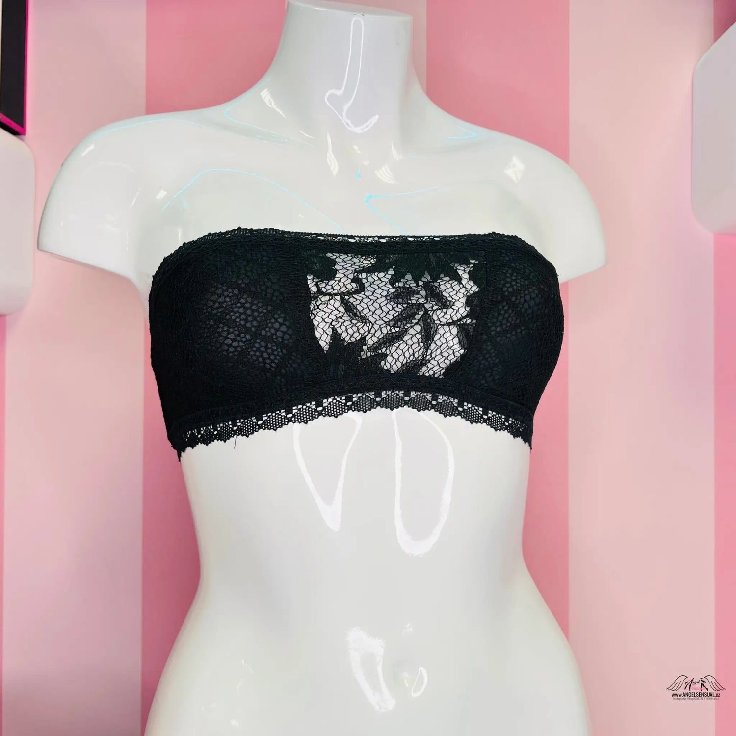 Krajková braletka - XS / Černá / Nové se štítky - Braletka Victoria’s Secret