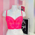 Krajkový nízký korzet - Růžová / 34C / Druhá kategorie - Podprsenky Victoria’s Secret