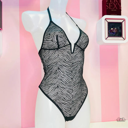 Krajkové body - Černá / S / Nové se štítky - Body Victoria’s Secret