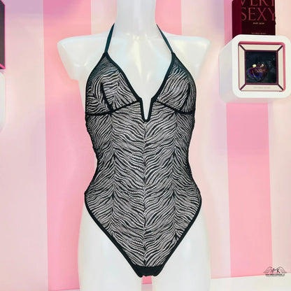 Krajkové body - Černá / S / Nové se štítky - Body Victoria’s Secret