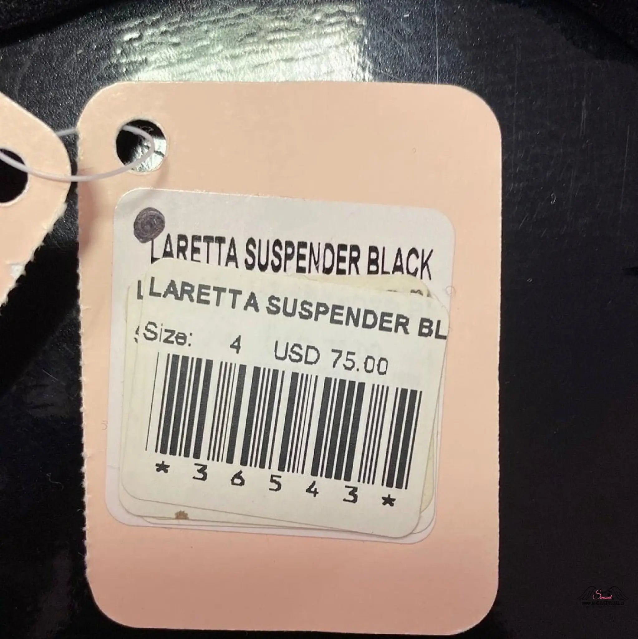Larreta Suspender Black - Podvazkový pás Agent Provocateur