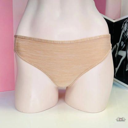 Bežové dámské spodní prádlo Luxus a Pohodlí v Žíhaných Tangách od Victoria’s Secret
