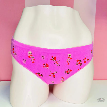 Růžové bikini s červenými květinami v produktu Luxusní Agent Provocateur