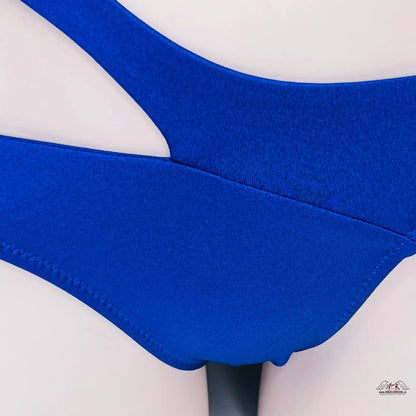 Modré plavkové dno luxusních bikin Lexxi Bikini Brief pro stylové plážové nošení
