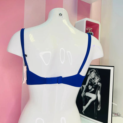 Elegantní Push Up Podprsenka s Dvojitými Nastavitelnými Ramínky a Ozdobou - Podprsenky