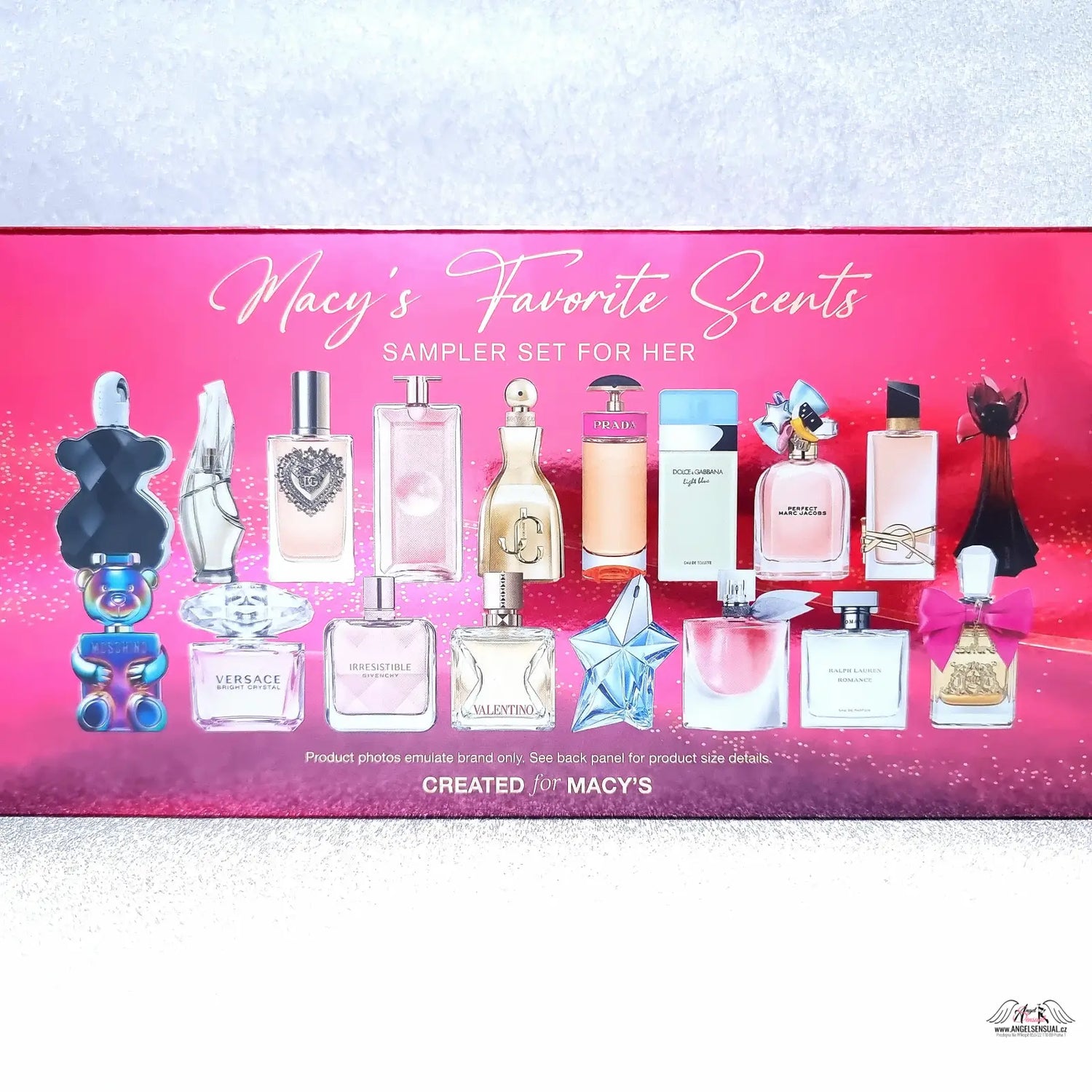 Macy’s Favorite Scents for Her sada 18 vzorků parfémů s dolce&amp;gabbana intense eau