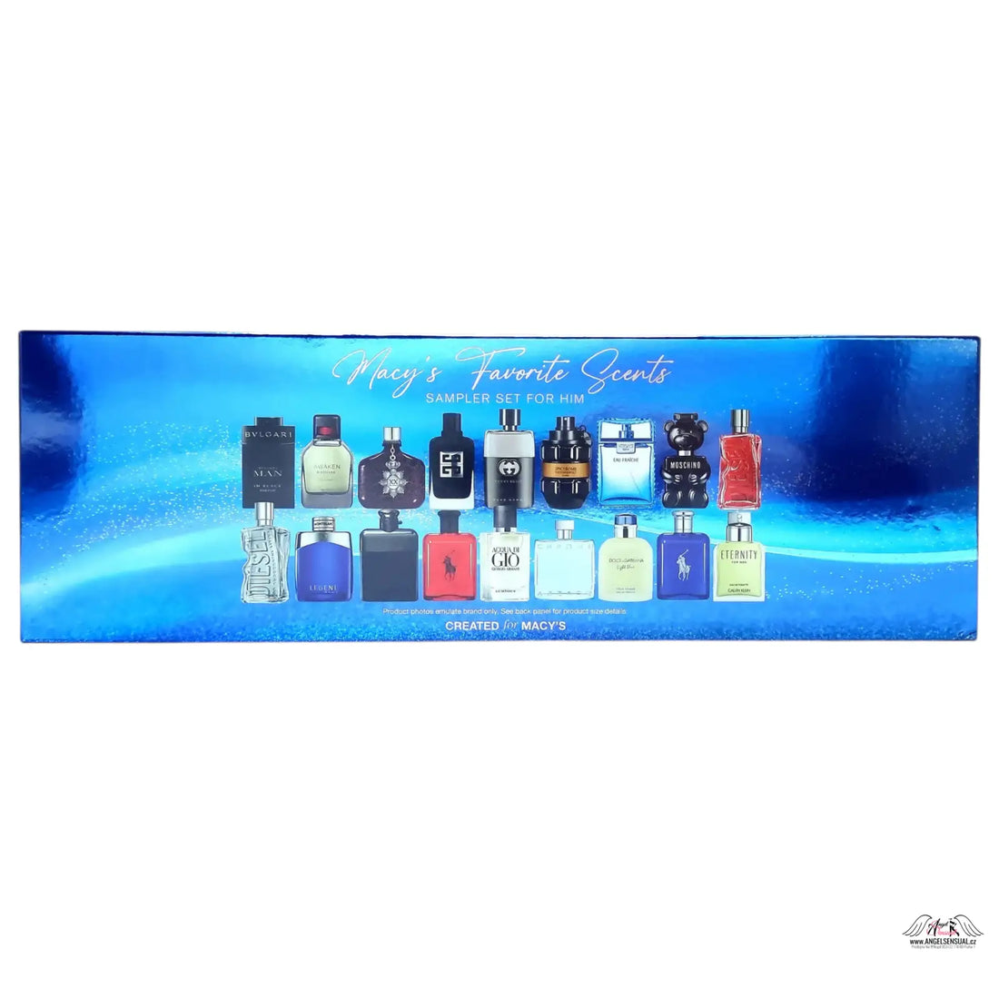 Sada mini Ralph Lauren parfémů pour homme eau v modré krabici pro muže