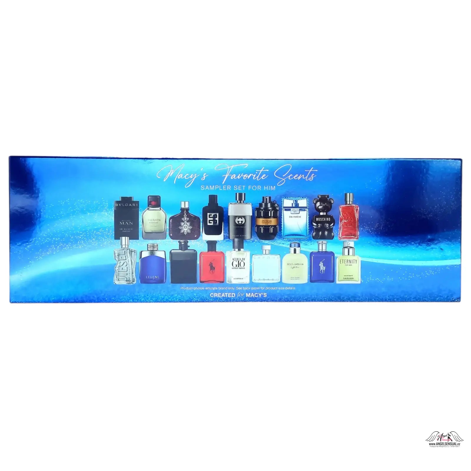Sada mini Ralph Lauren parfémů pour homme eau v modré krabici pro muže