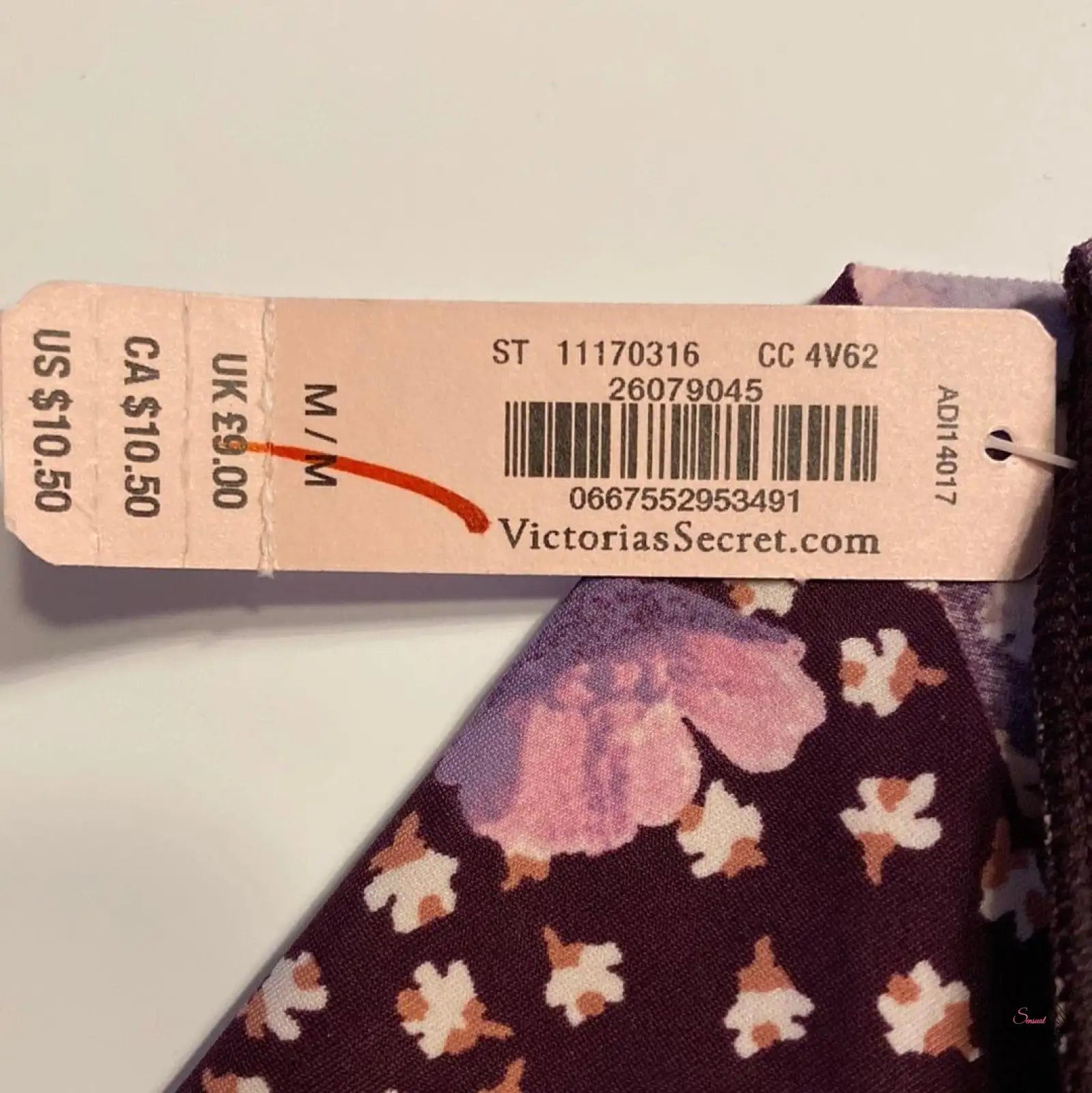 Cenovka Victoria’s Secret na květinovém vzoru kalhotek Okouzlující Elegantní