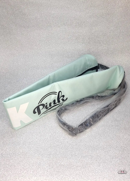 Light zelený tote bag s černým popruhem, stylový Úložný vak pro PINK Cooler Chladící Vak Přes Rameno