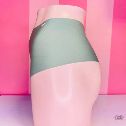 Zelené elastická tanga s vysokým pasem a logem Pink, ideální pro pohodlí
