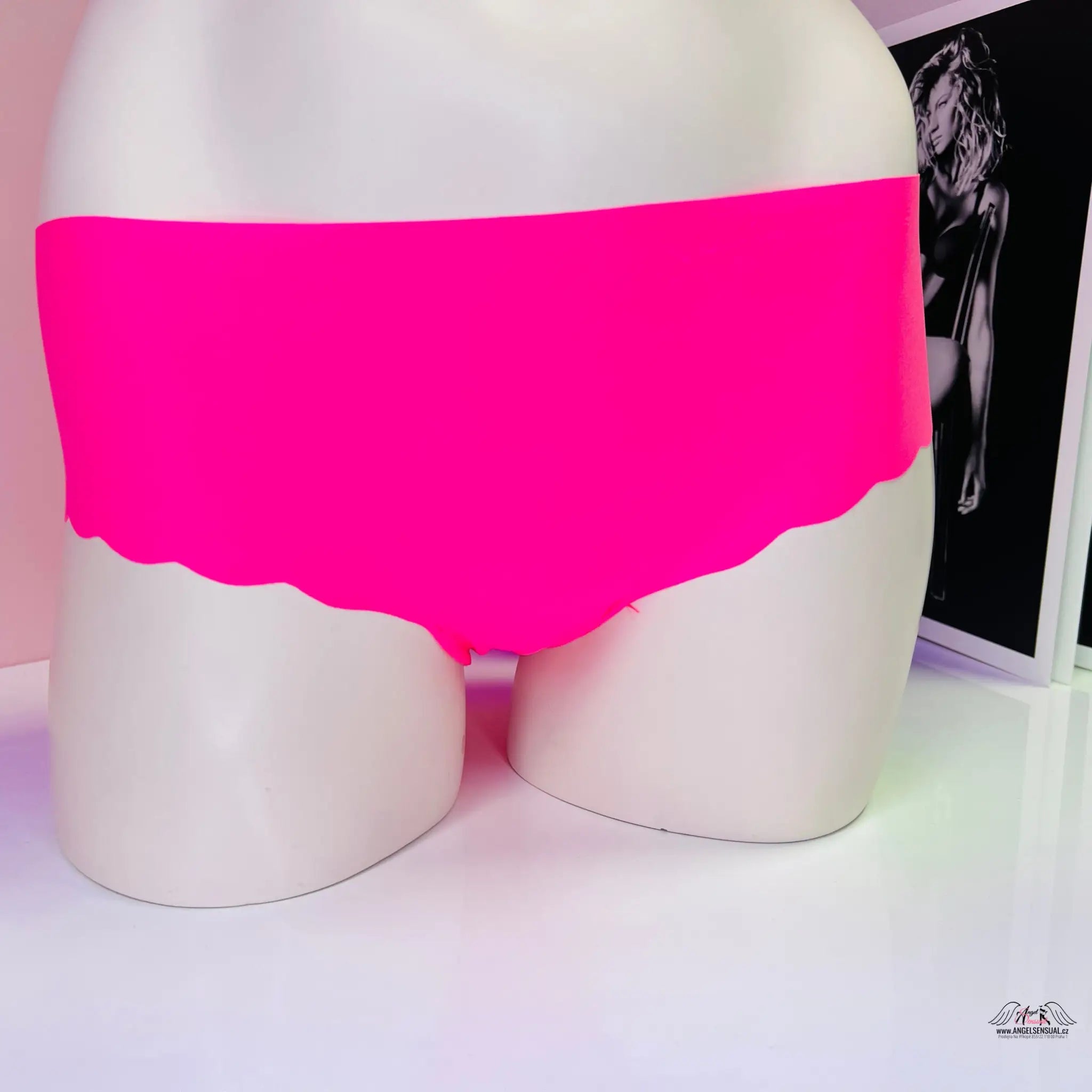 PINK Hipster - Růžová / M / Nové se štítky - Kalhotky