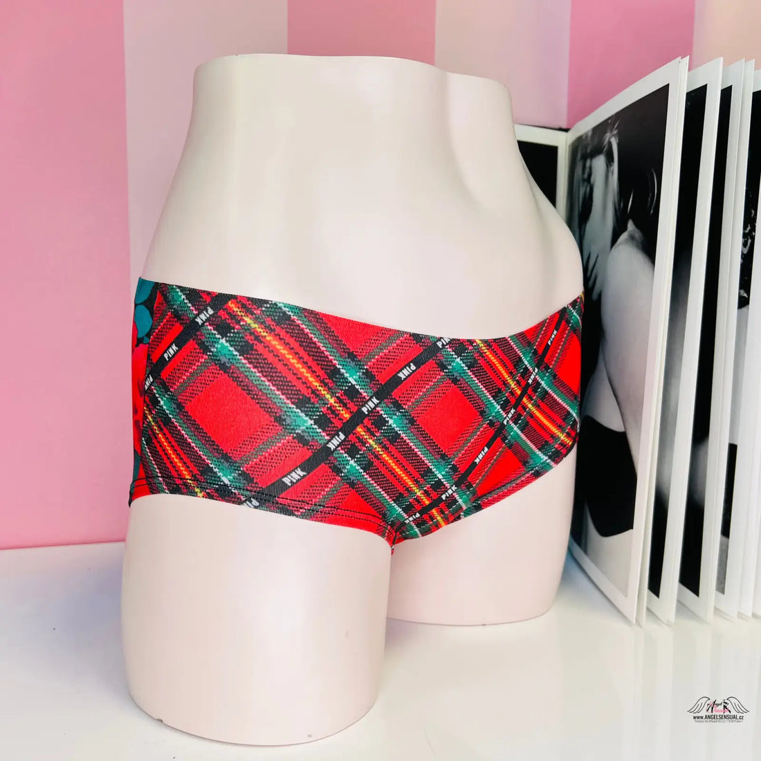 Lingerie s barevným motivem, PINK Kraťáskové Kalhotky, apparel & accessories