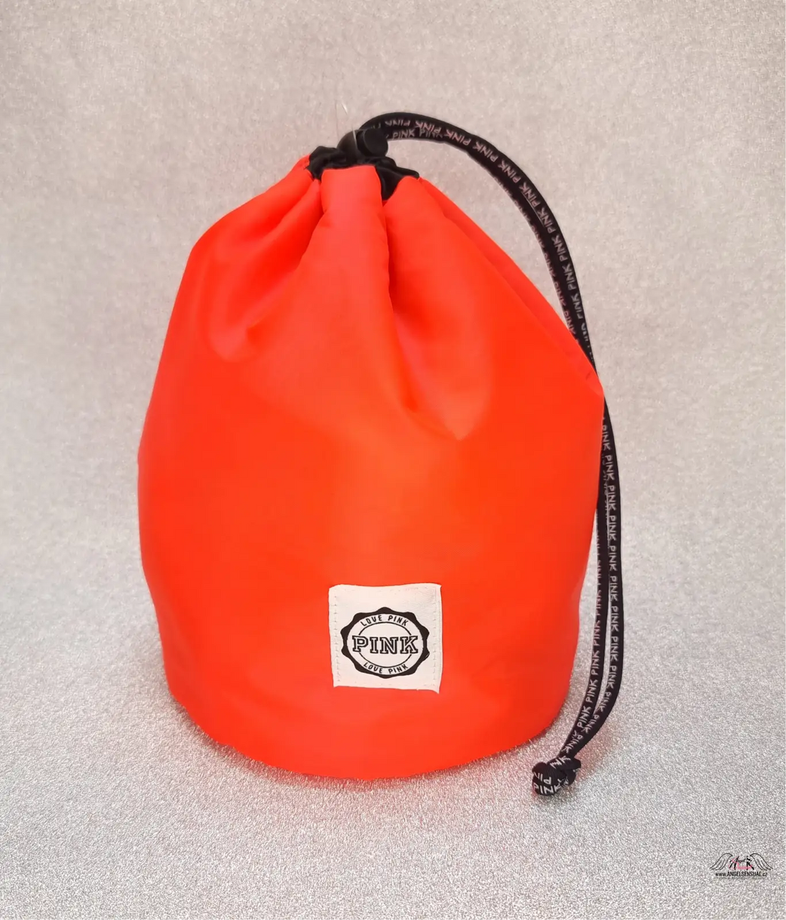 Bright orange nepromokavý svačinový vak pro každodenní použití, stylový nepromokavý svačinový sáček