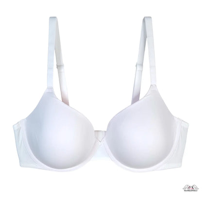 Bílá seamless podprsenka PINK Lightly Lined s nastavitelnými ramínky