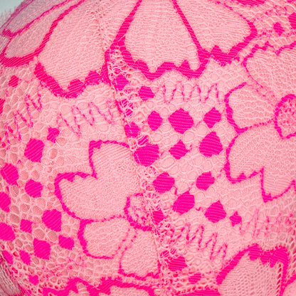 Podprsenka s krajkou - 38DD / Růžová / Nové se štítky - Podprsenky Victoria’s Secret