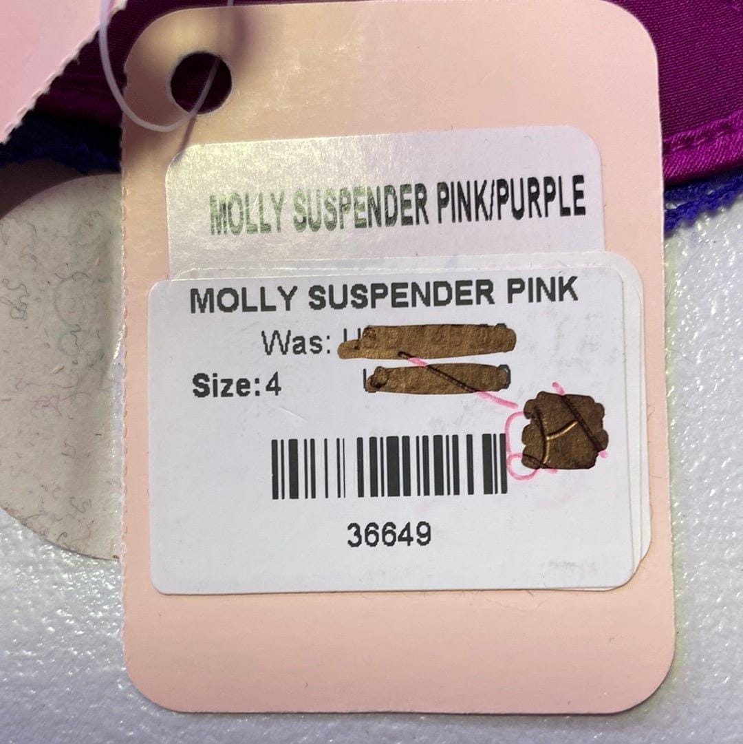 Podvazkový pás Molly - L / Růžová / Nové se štítky - Agent Provocateur