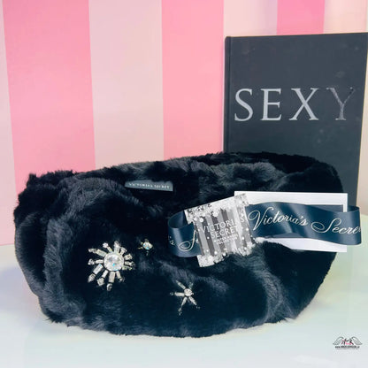 Luxusní Hebká Šála s Ozdobnými Kamínky - OS / Černá / Nové se štítky - Victoria’s Secret