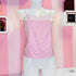 Saténové pyžamové tílko - Růžová / XS / Nové se štítky - Body Victoria’s Secret
