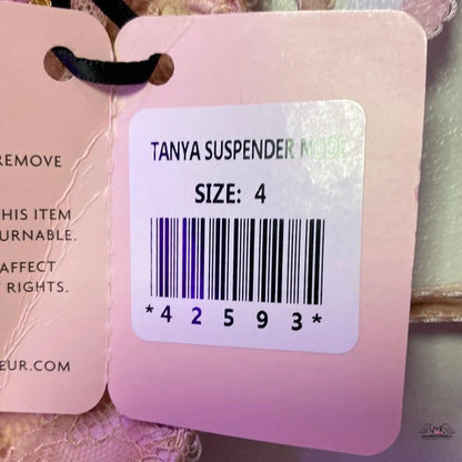Sexy krajkový podvazkový pás – Tanyin must have! - Podvazkový Agent Provocateur