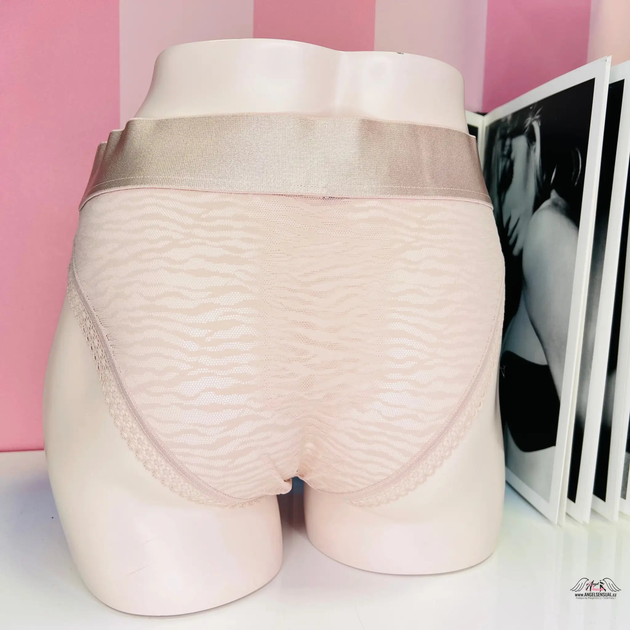 Síťované kalhotky - Kalhotky Victoria’s Secret