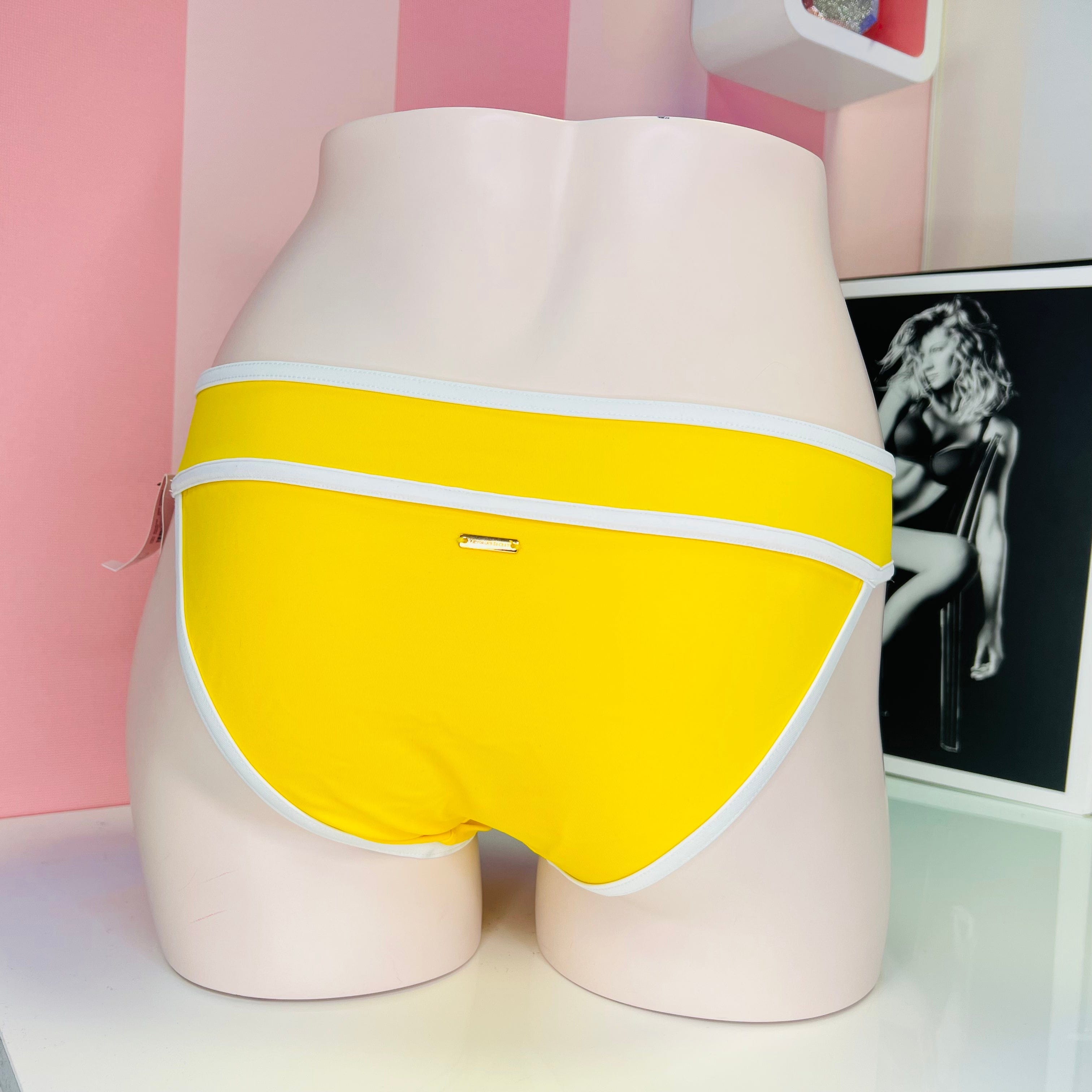 Spodní díl plavek - M / Žlutá / Nové se štítky - Victoria’s Secret