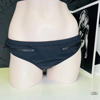 Oslňte v létě s černým spodním dílem bikin Blaize! - Černá / XL / Nové se štítky