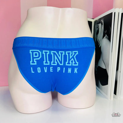 Modré kalhotky PINK LOVEPINK v produktu Stylové Kalhotky s Výřezem pro Dokonalý Styl