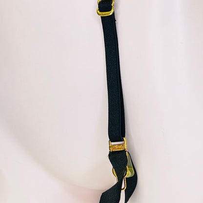 Summer Suspender Black - Černá / S / Nové se štítky - Podvazkový pás Agent Provocateur