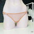 Beige síťované bikiny spodní části z kolekce Svůdná elegance od Agent Provocateur