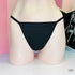 Černé string bikiny dno Tanga pro maximální pohodlí a volnost po celý den