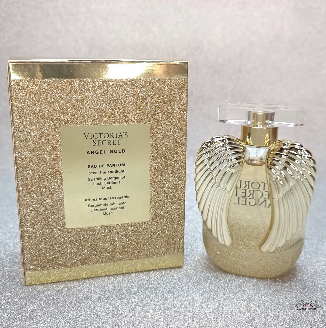 Victoria’s Secret Angel Gold EDP s boxem, konfliktní vůně citrusů, okamžitě dostupná