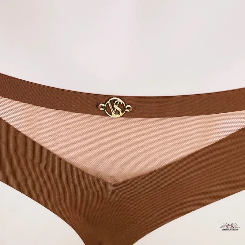 Bezešvé tanga s zlatou aplikací v různých barvách, pohodlné apparel &amp; accessories