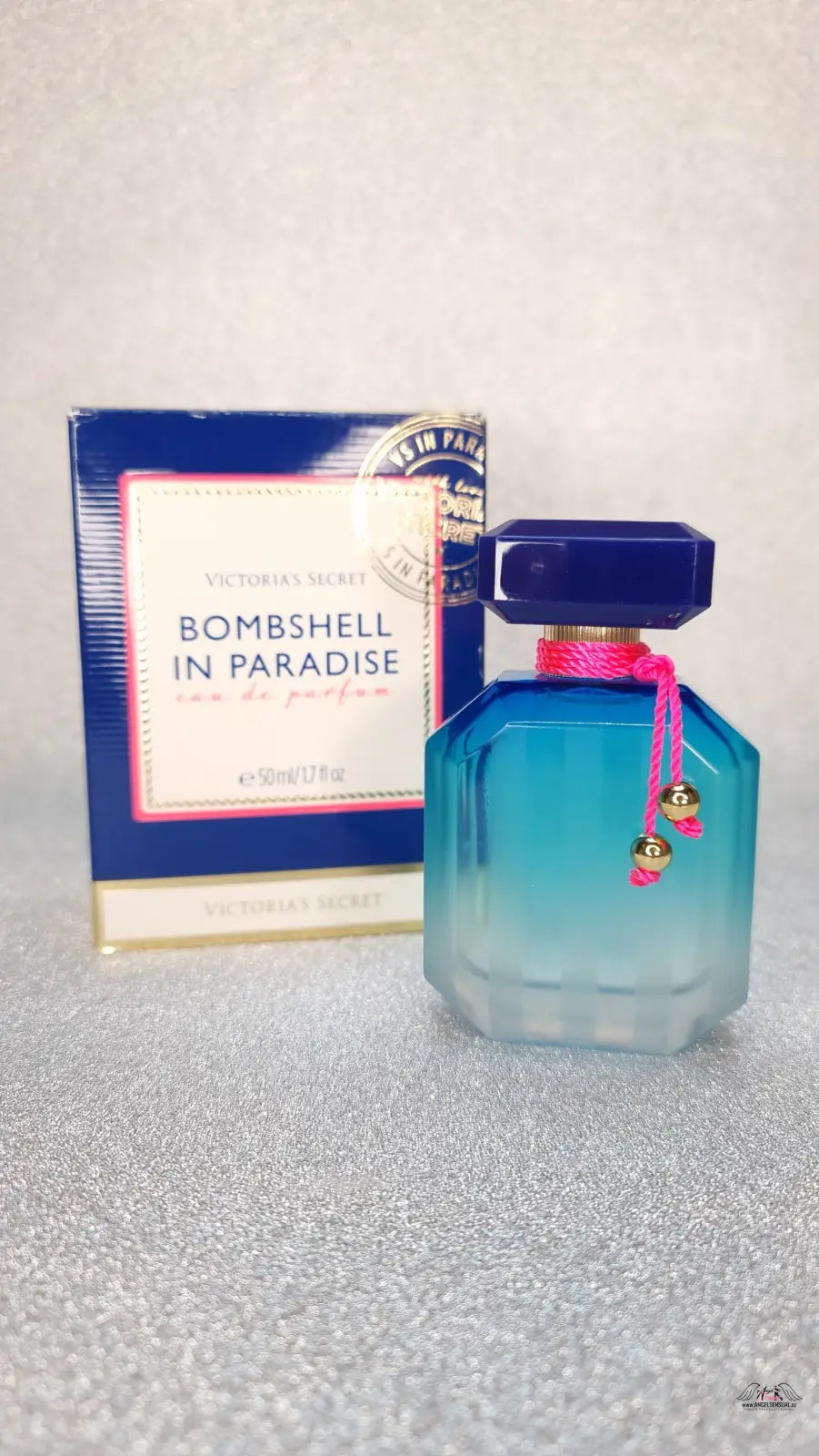 Obrázek Victoria’s Secret Bombshell v středomořského ráje Paradise EDP lahve a krabice