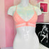 Peach-colored krajková braletka Victoria’s Secret s zapínáním vepředu, elegantní krajková braletka