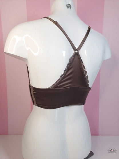 Brown saténová braletka Victoria’s Secret z kolekce apparel &amp; accessories