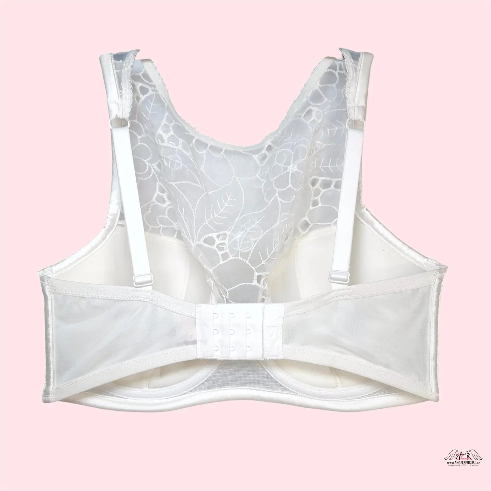 Victoria’s Secret Dream Angels luxusní podprsenka s bílým krajkovým démi