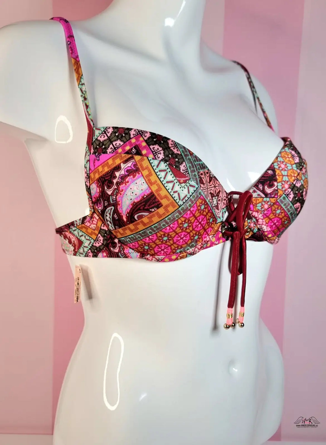 Obrázek vzorovaného horního dílu plavek Victoria’s Secret Horní Díl Plavek Fabulous