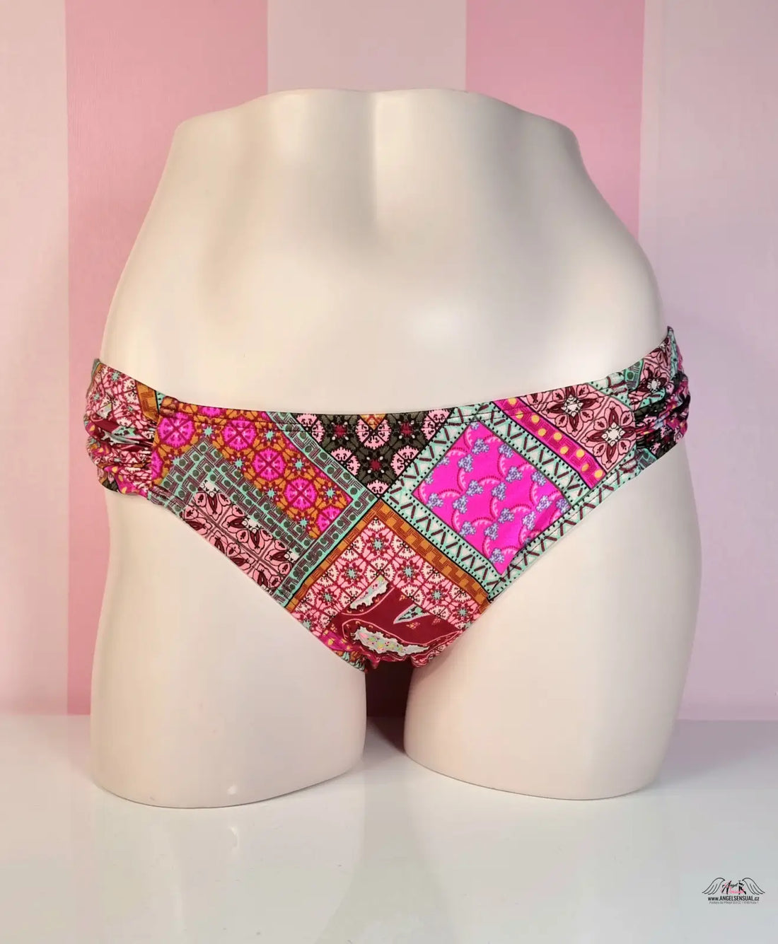 Barevné vzorované kalhotky plavek Victoria’s Secret Horní Díl Plavek Fabulous The Knockout Bikini